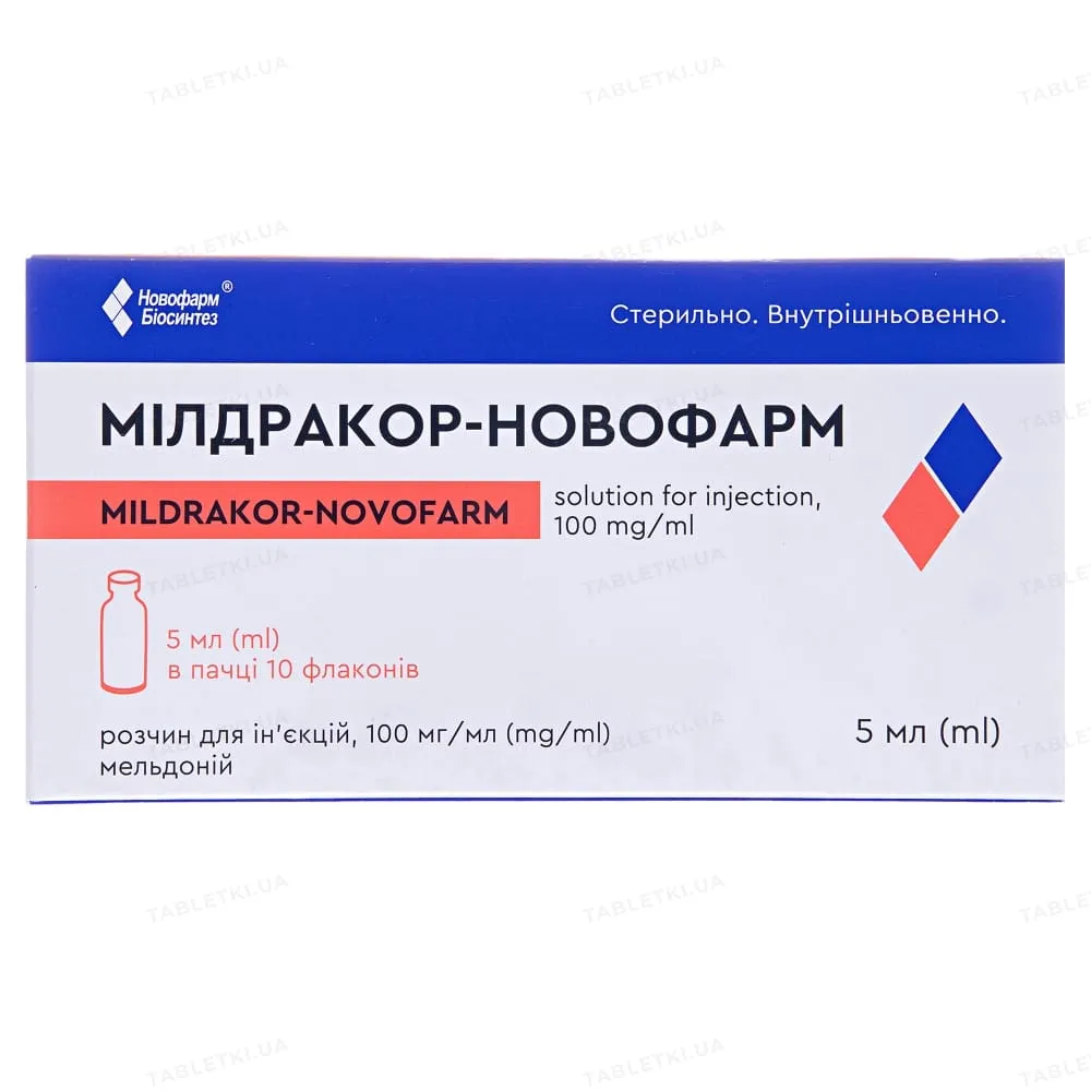 Mildronate-Novopharm solución para inyección