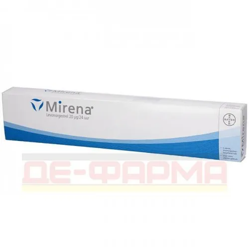 Mirena intrauterine system