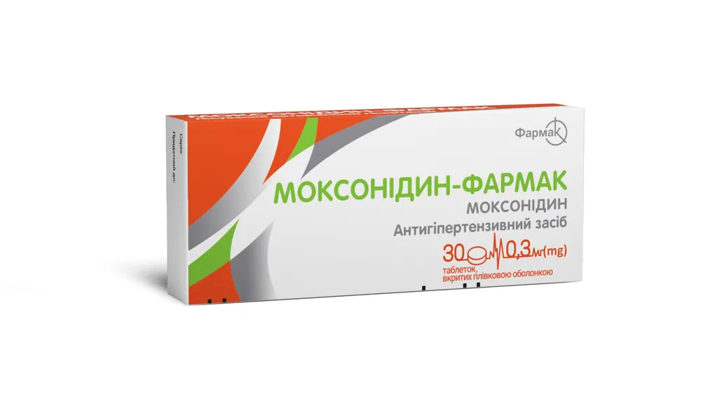 Moxonidin-pharmak tablets, film-coated