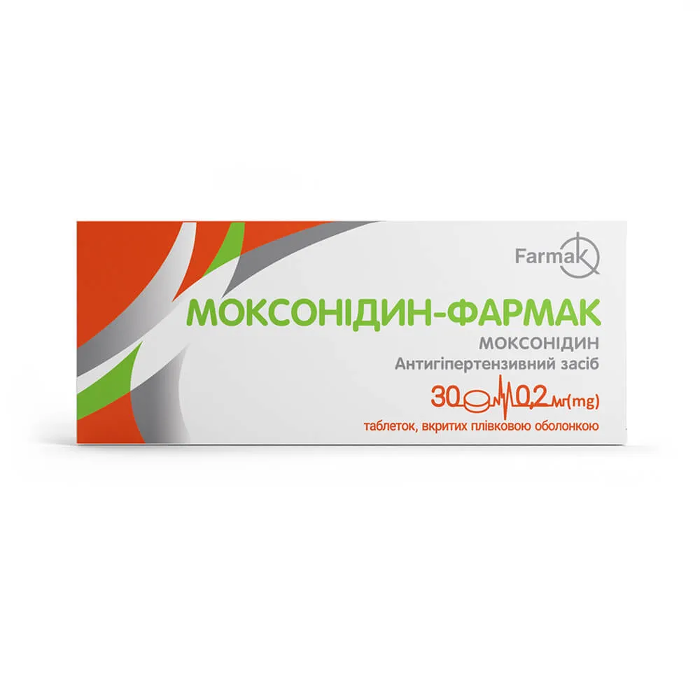 Moxonidina-Farmak comprimidos, recubiertos con película