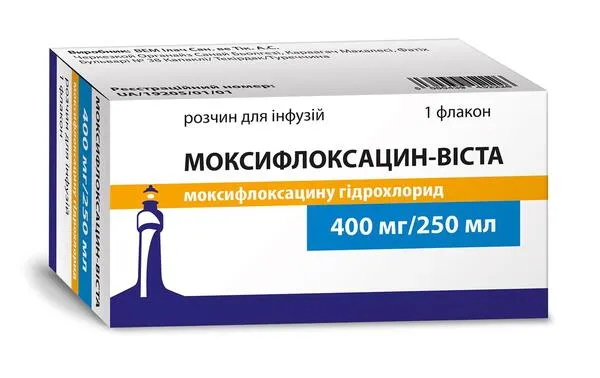 Moxifloxacino soluzione per infusione