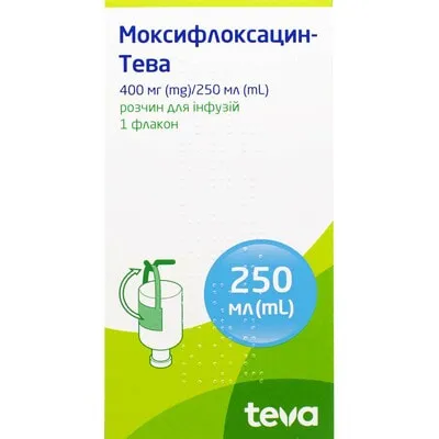 Moxifloxacino Teva solución para infusión