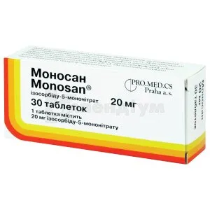 Мононитросид таблетки