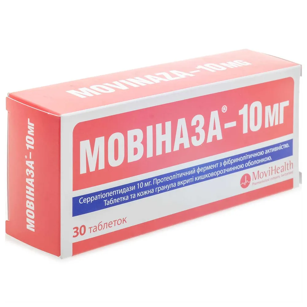 Movinaza®-10 mg tablets, coated, enteric-coated