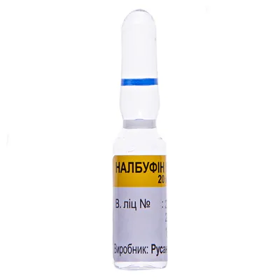 Nalbuphine injection 20 mg solution for injection