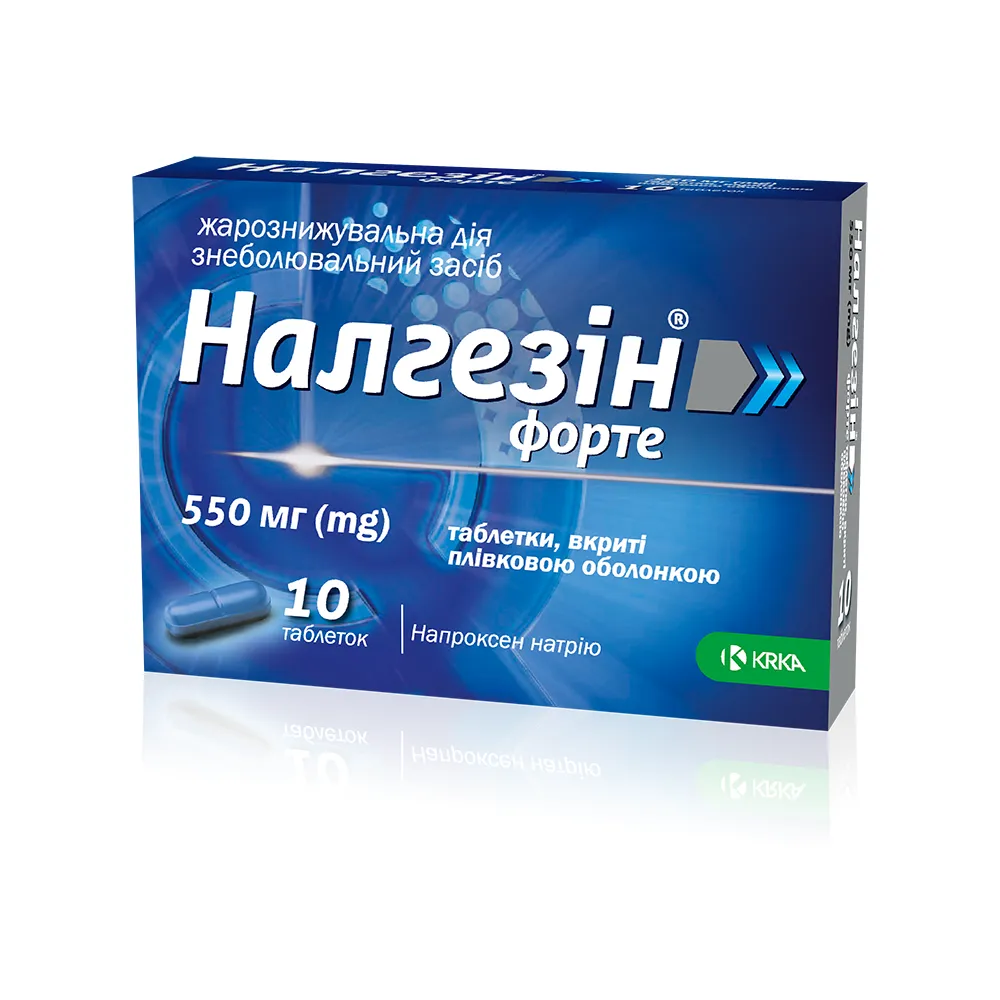 Налгезин® форте таблетки, покрытые пленочной оболочкой