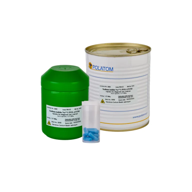Sodium iodide na131i polatom capsules, hard