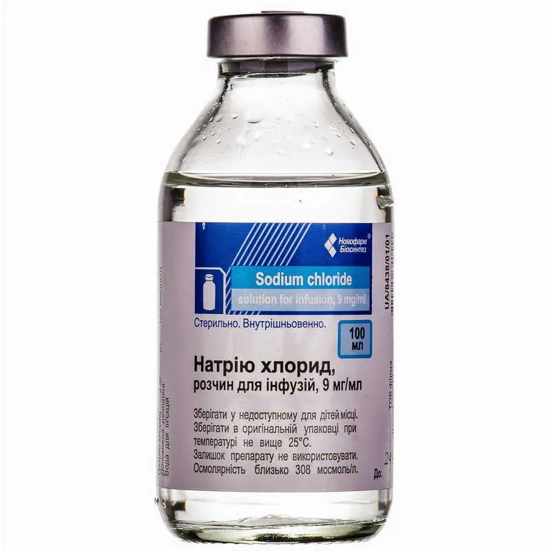 Solución de cloruro de sodio 0,9 % solución para infusión