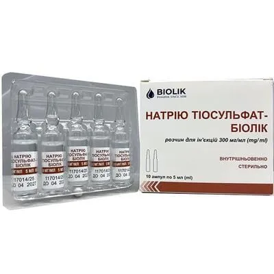 Sodio tiosolfato-biolic soluzione per iniezione