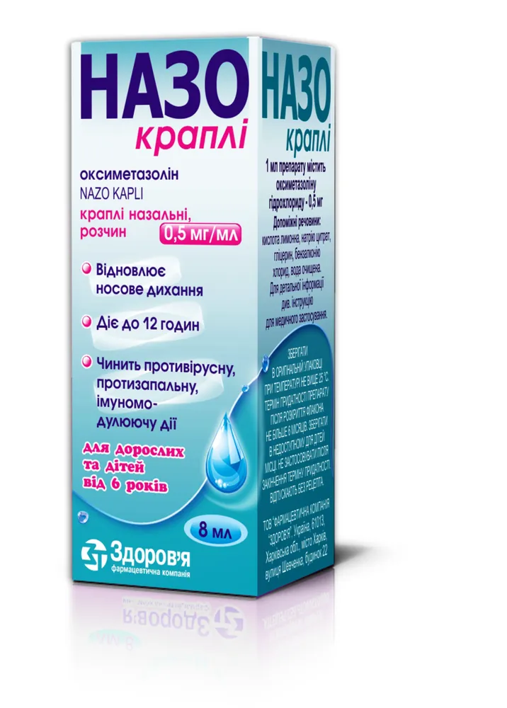Nazol gotas gotas, solución nasal