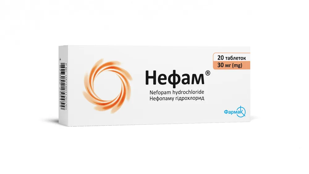 Нефам таблетки, покрытые пленочной оболочкой