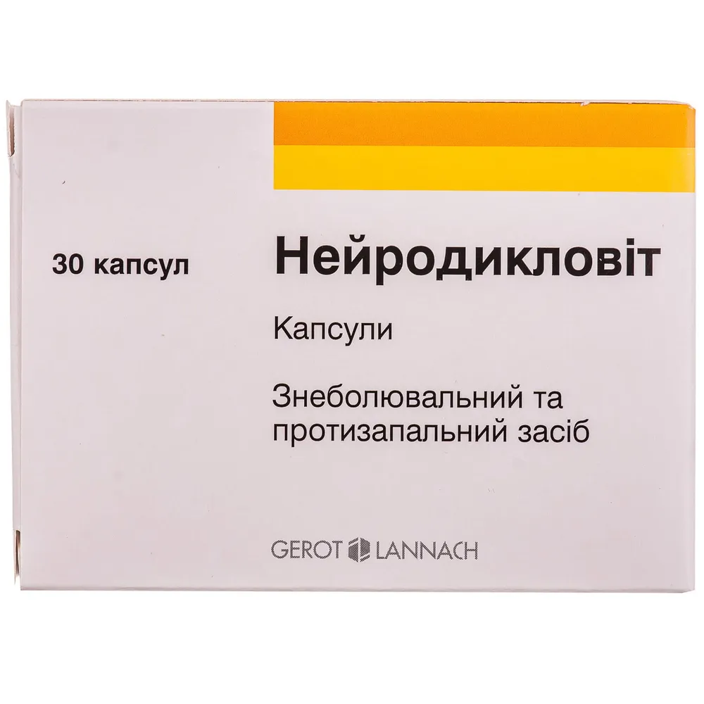 Neurodiklovit cápsulas