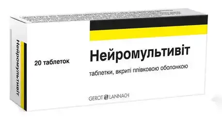 Neuromultivit tablets, film-coated