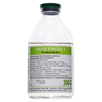 Neogemodex solution for infusion