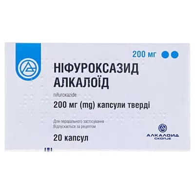 Nifuroxazide bosnalek capsules, hard