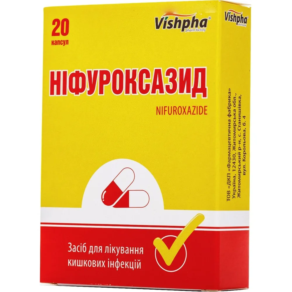Nifuroxazide capsules