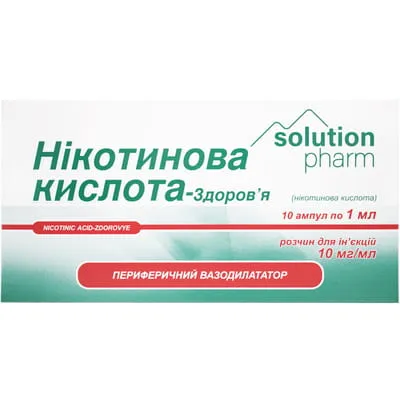 Acido nicotinico-Zdorovya soluzione per iniezione