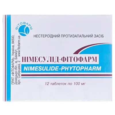 Nimesulida Fitopharm comprimidos