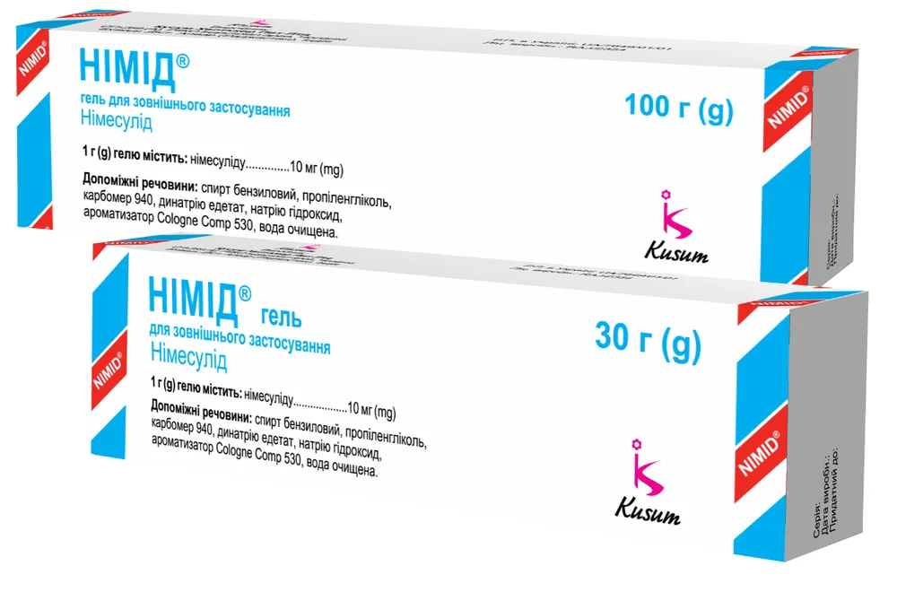 Nimide artrogel gel, topical