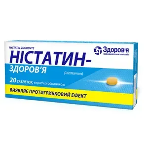 Nistatina-Zdorovya compresse, rivestite con film
