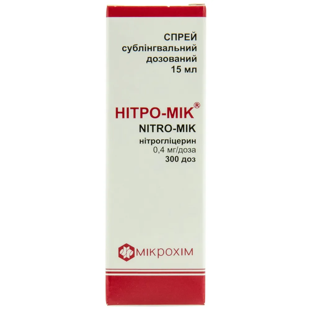 Nitro-Mik® soluzione per infusione, concentrato