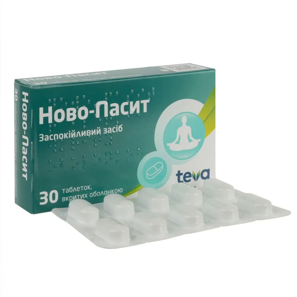 Ново-пасит таблетки, покрытые оболочкой
