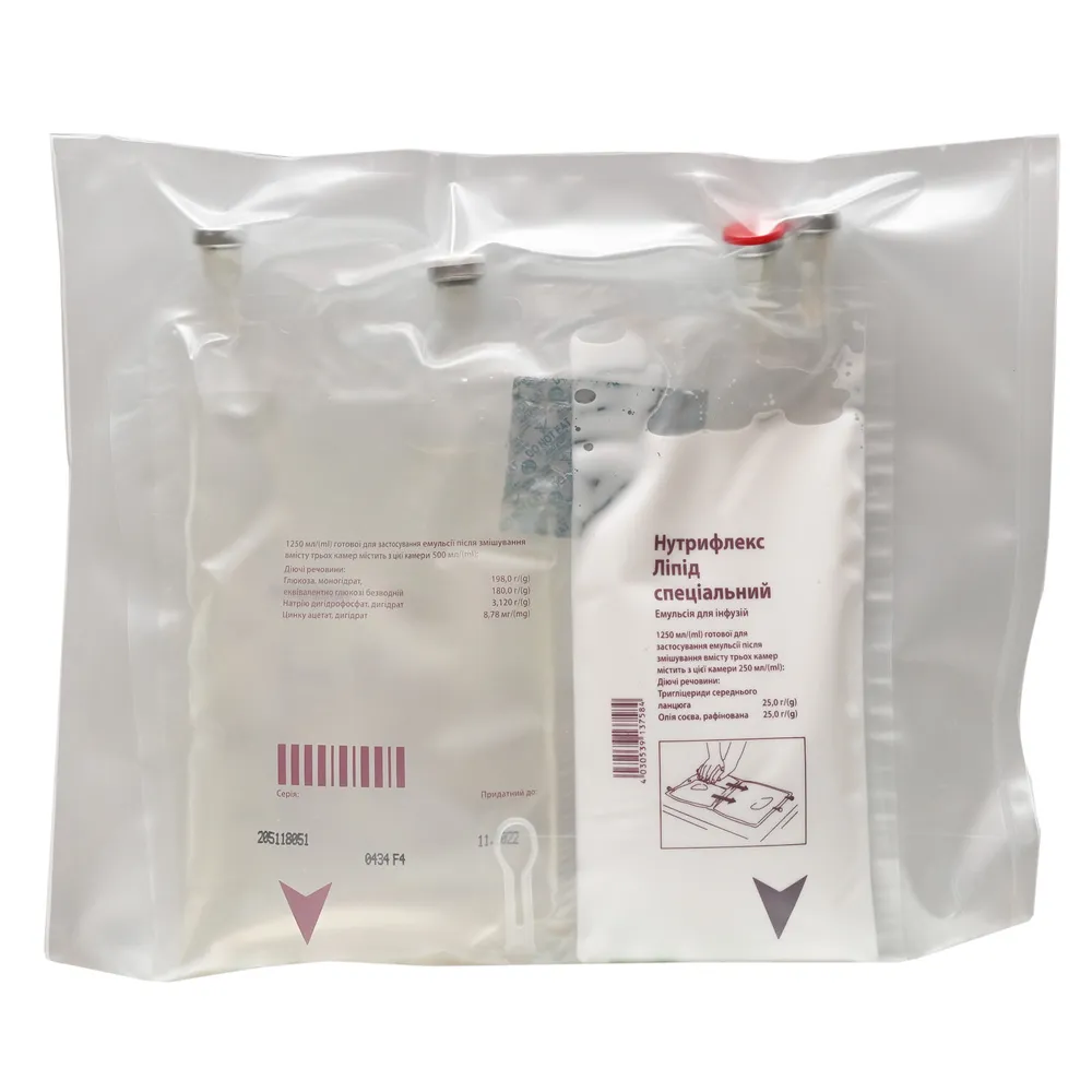 Nutriflex Lipid Speciale Novo soluzione per infusione