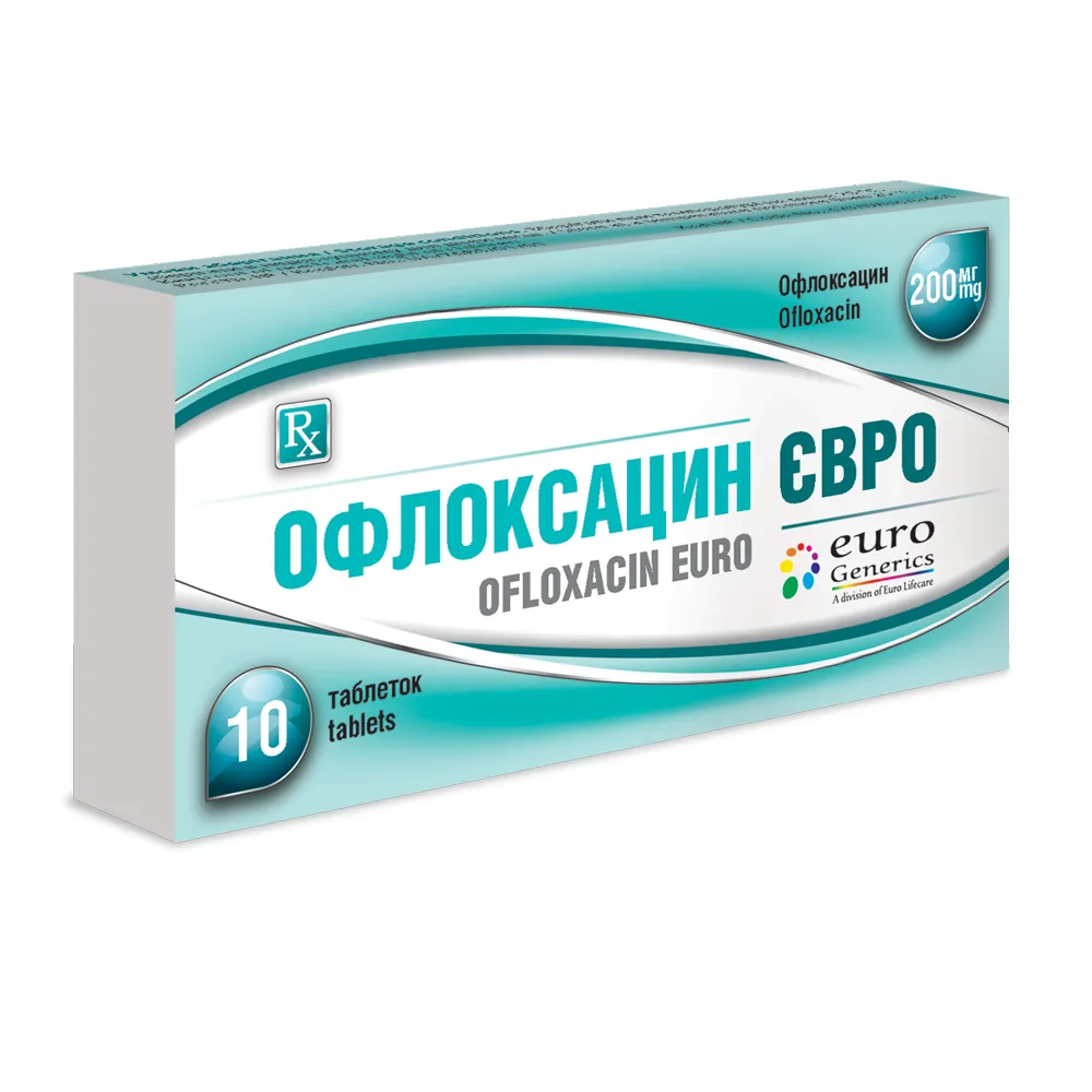 Ofloxacino Euro compresse, rivestite con film