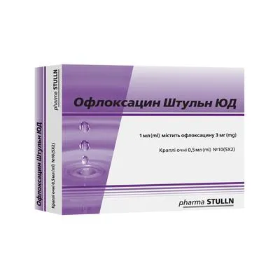 Ofloxacin stuln ud drops, ophthalmic