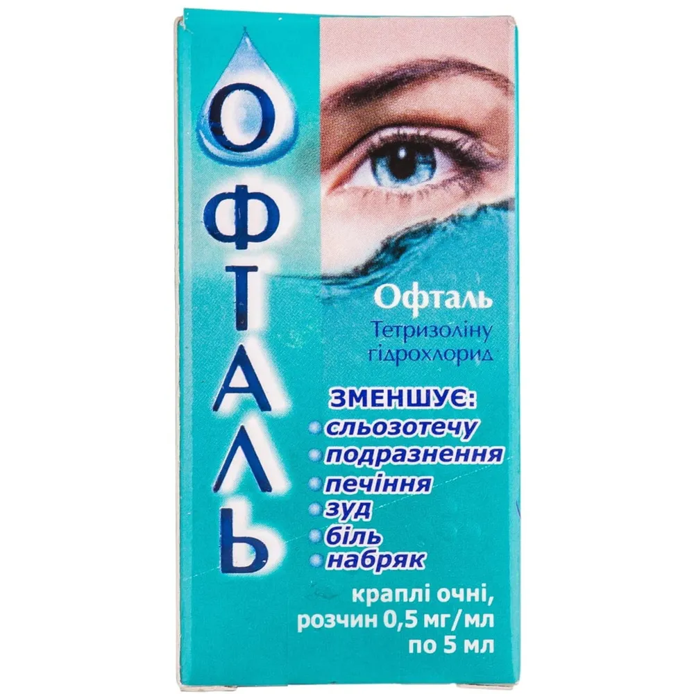 Oftal gocce, oculari, soluzione