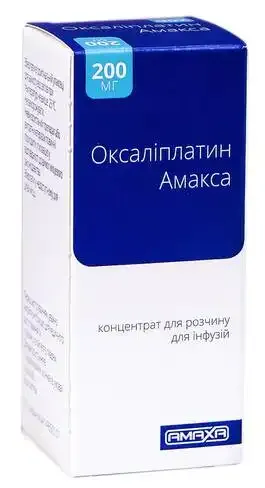 Oxaliplatino Amaxa solución para infusión, concentrado