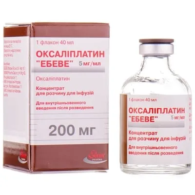 Oxaliplatino soluzione per infusione, concentrato