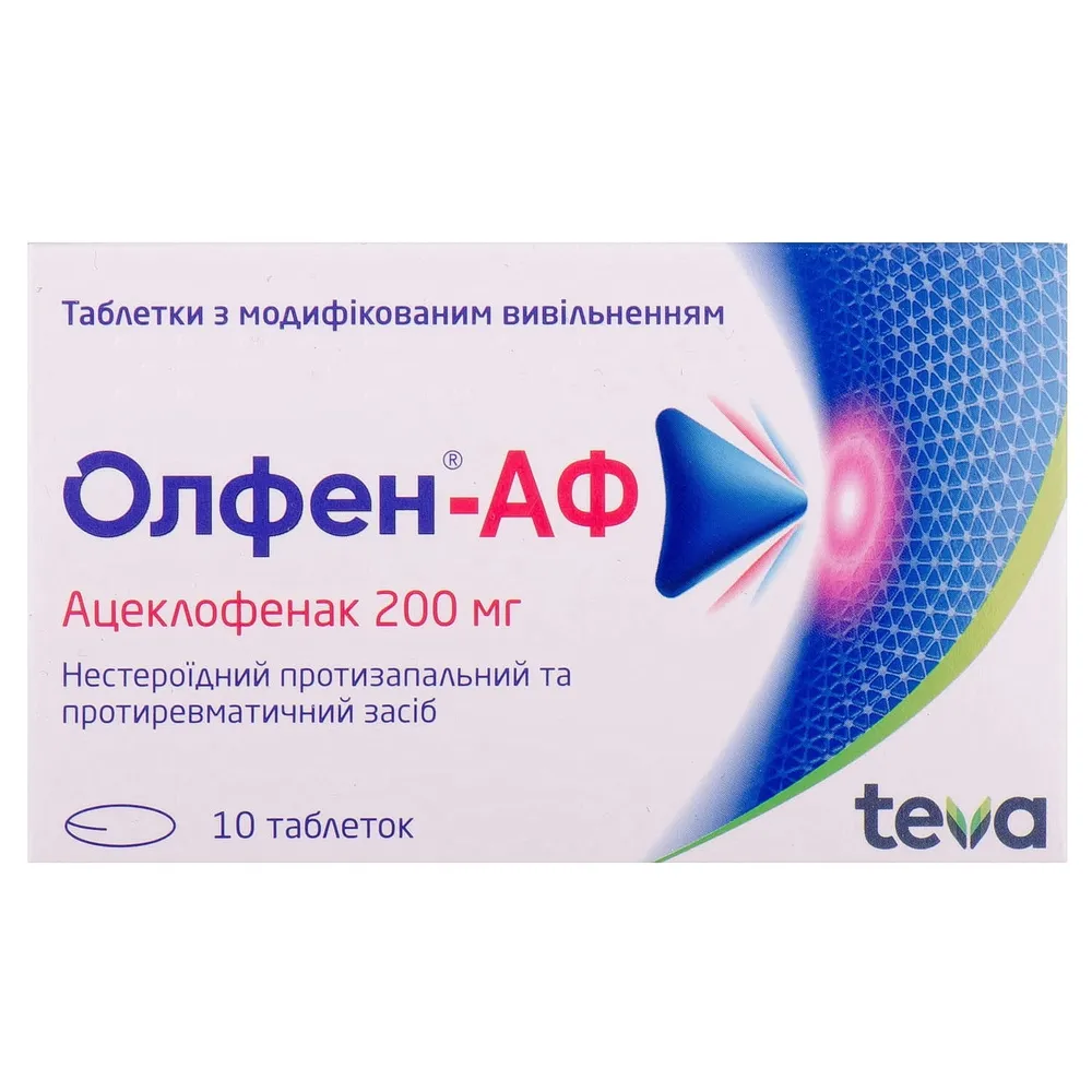 Olfen®-af tablets, modified release