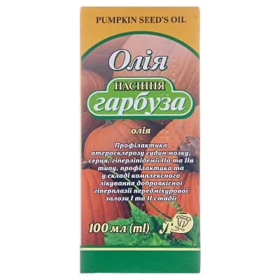 Olio di semi di zucca olio