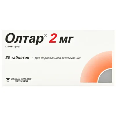 Oltar® 2 mg comprimidos