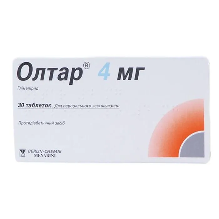 Oltar® 4 mg tablets