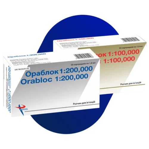 Orabloc 1:200,000 soluzione per iniezione