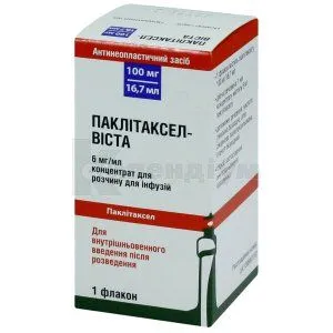 Paclitaxel-Vista solución para infusión, concentrado