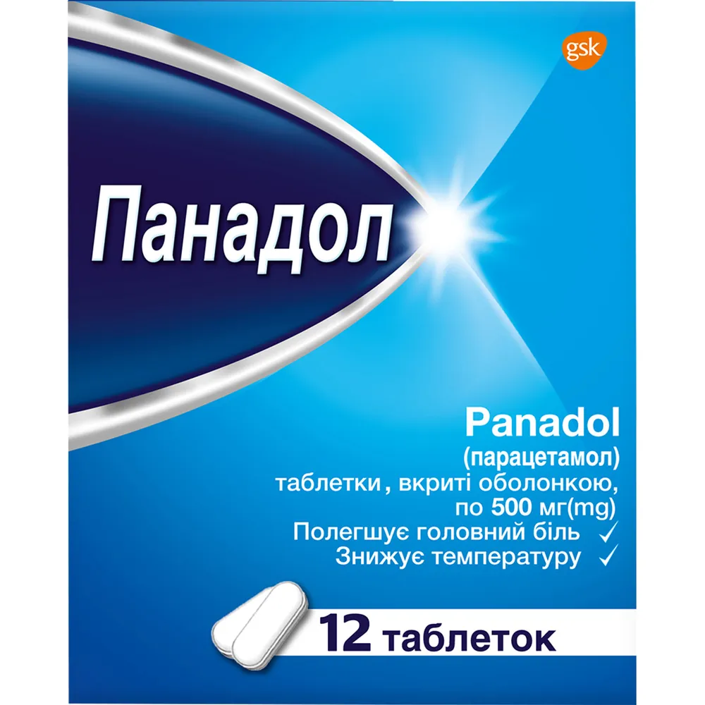 Panadol compresse, rivestite con film