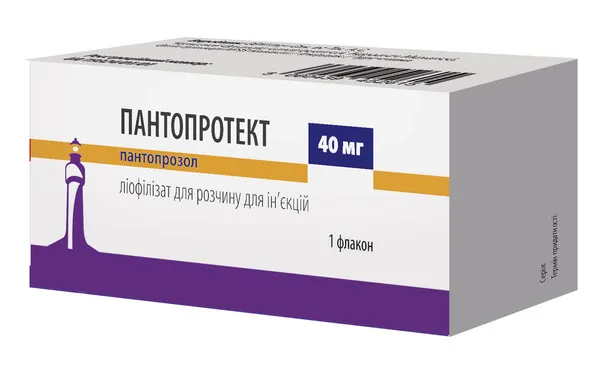Pantoprotekt lyophilisate for solution for injection