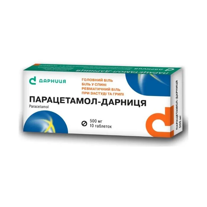 Paracetamol-darnitsa tablets