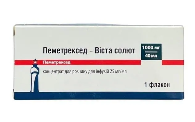 Pemetrexed - Vista Solu soluzione per infusione, concentrato