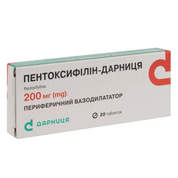 Pentossifillina compresse, gastroresistenti