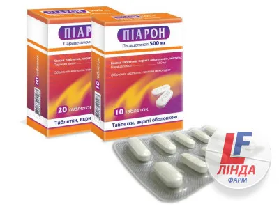 Piaron tablets, film-coated