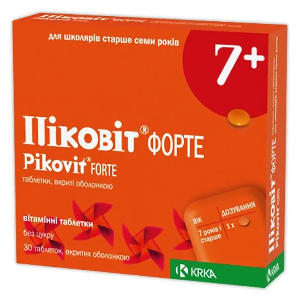 Pikovit® Forte comprimidos, recubiertos con película