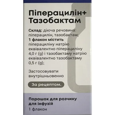 Piperacilina+tazobactam polvo para solución para infusión