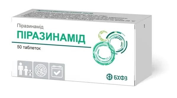 Pirazinamide-Darnytsia compresse