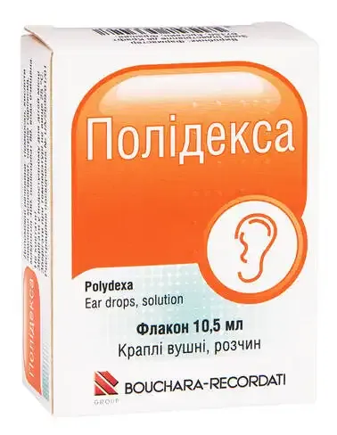 Polydex drops, otic solution