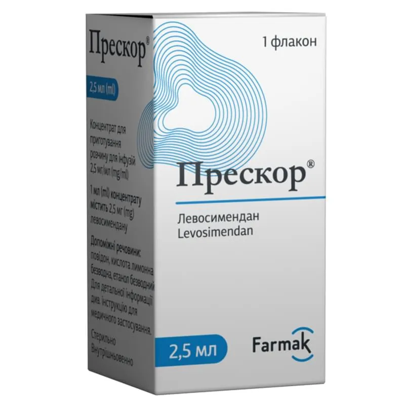 Prescor® solución para infusión, concentrado