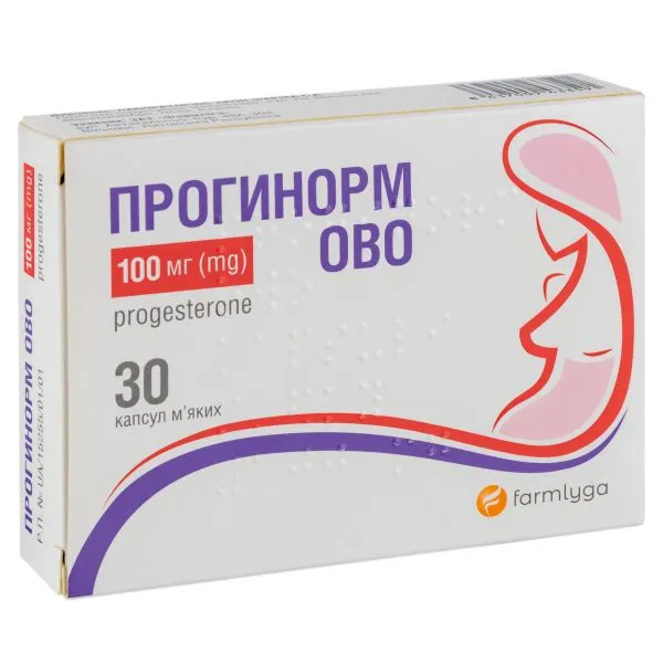 Proginorm Ovo cápsulas, gelatina blanda